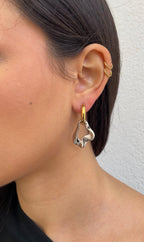 Boucles D'Oreilles Leave X Hoops