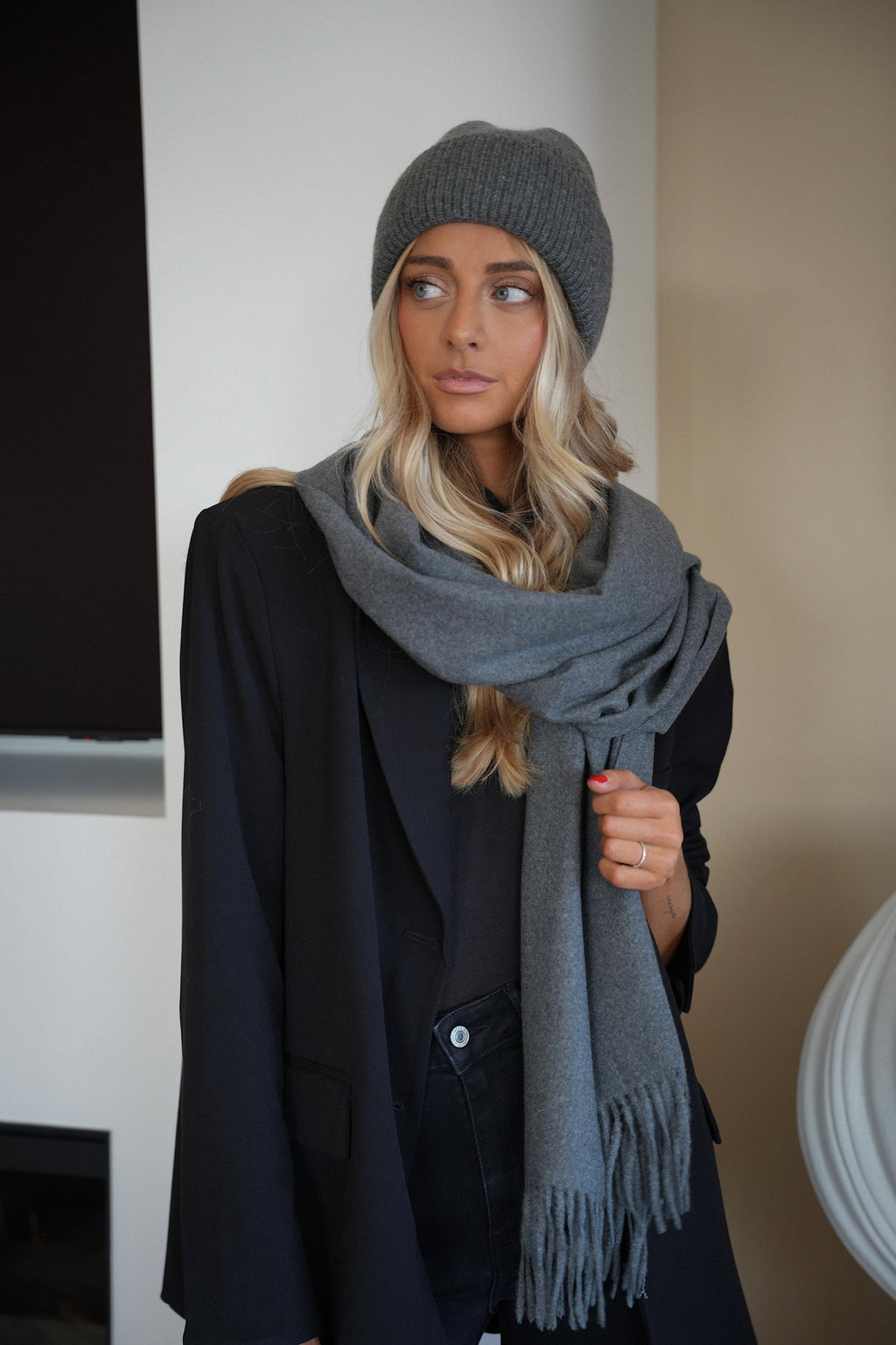Bonnet Doux Aveline - Gris