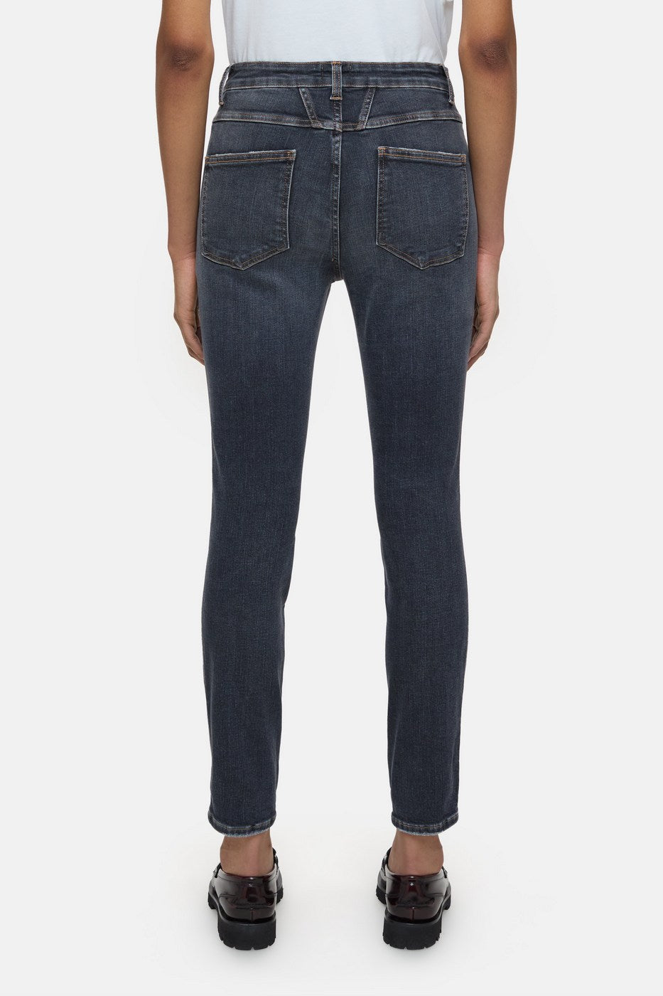 Jeans Skinny Pusher - Dark Grey - Femme