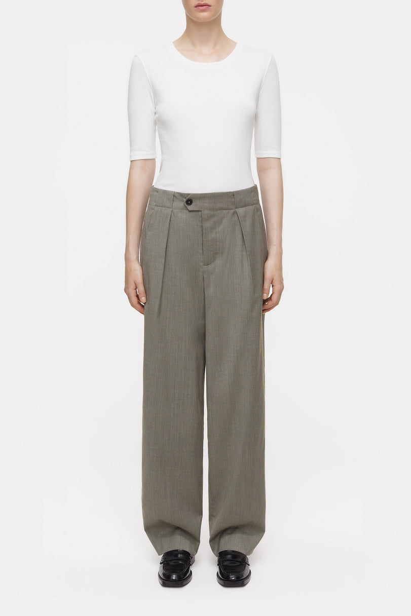 Pantalon Mawson - Green Weed - Femme