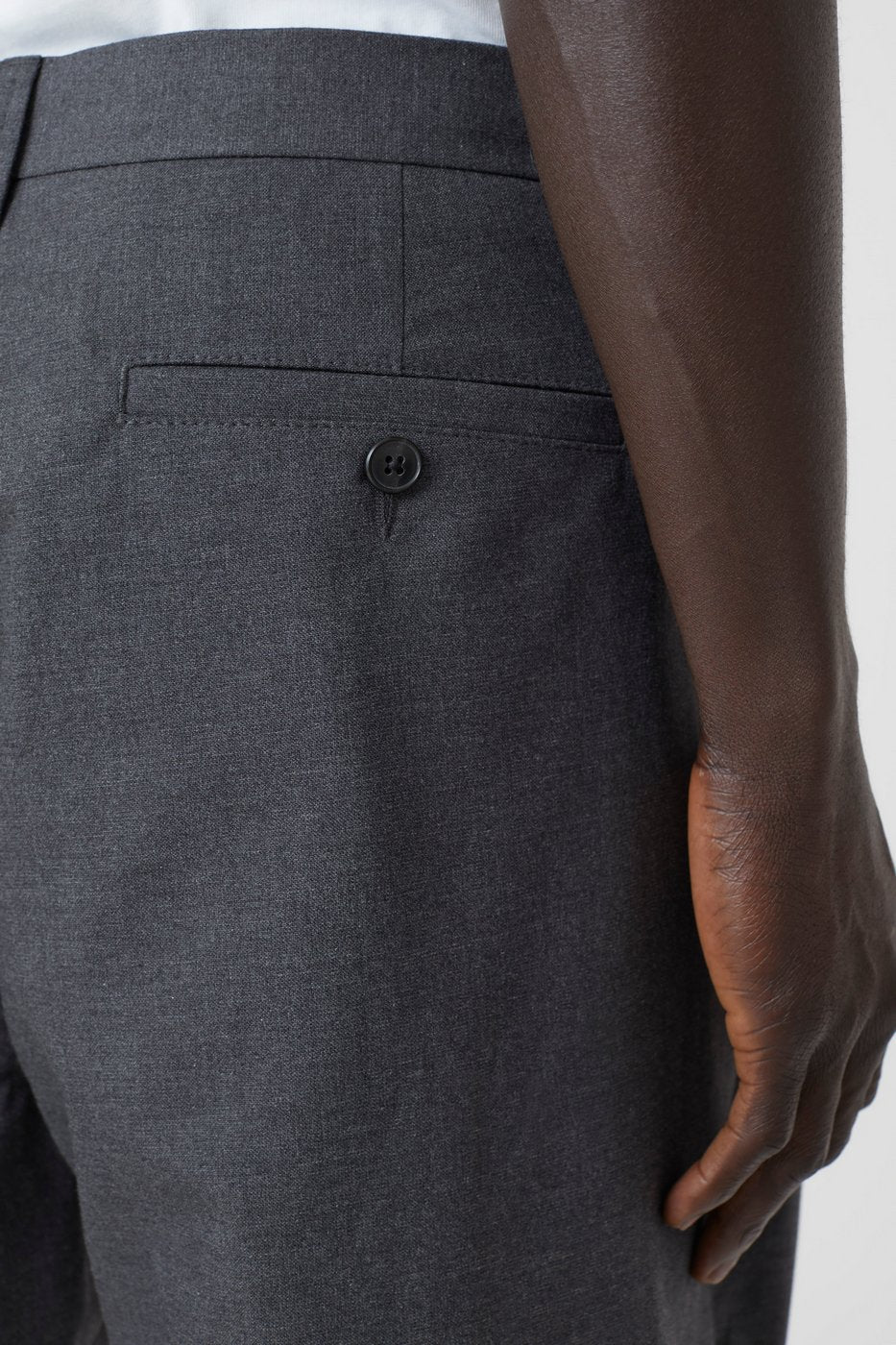 Pantalon Tacoma Tapered - Dark Grey Melange - Homme