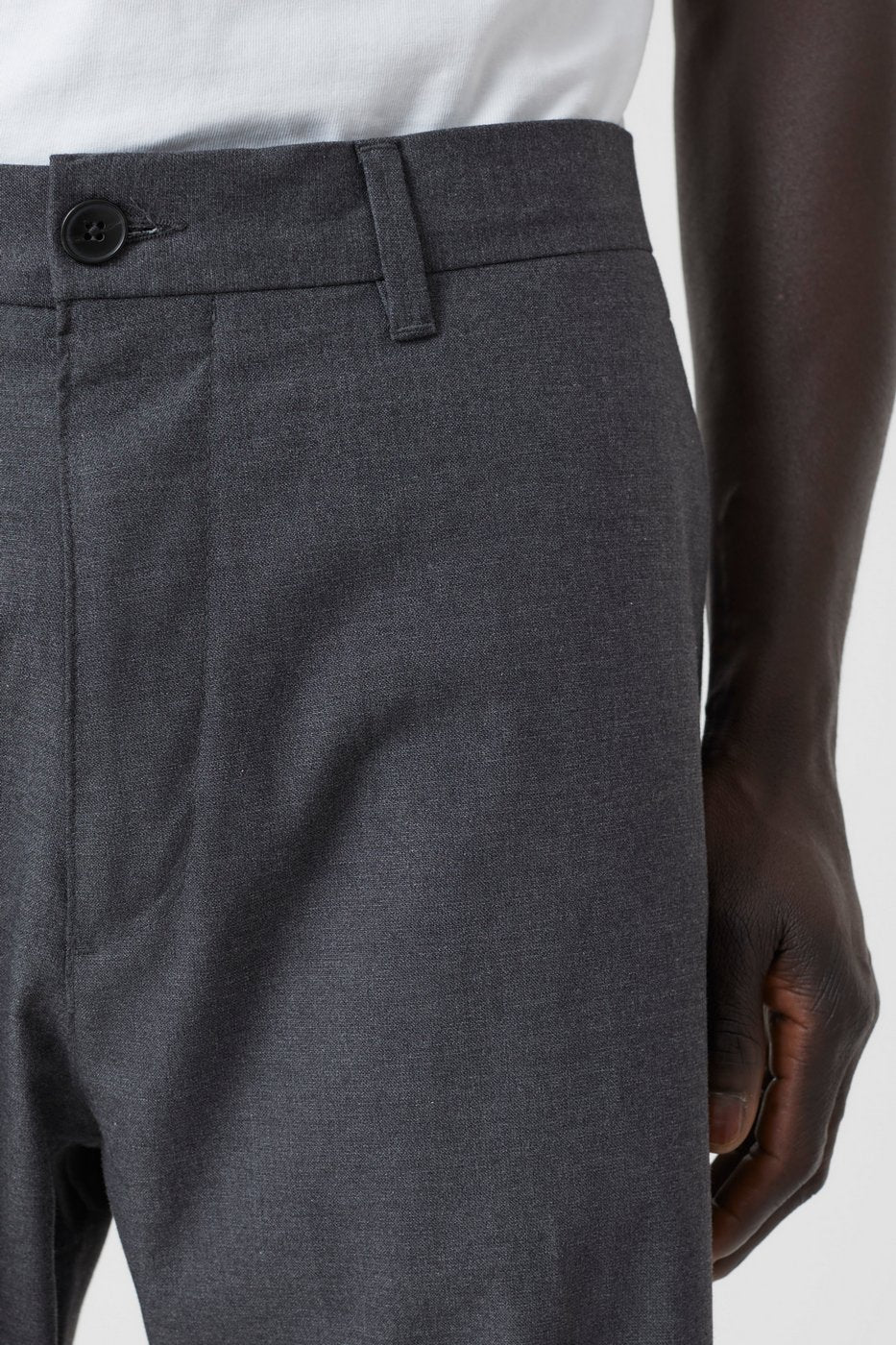 Pantalon Tacoma Tapered - Dark Grey Melange - Homme