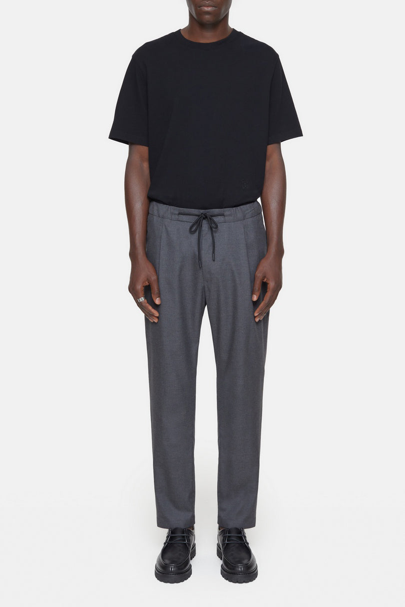 Pantalon Vigo Tapered - Dark Grey Melange - Homme