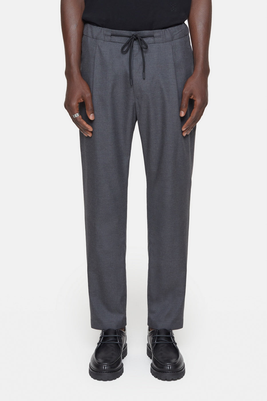 Pantalon Vigo Tapered - Dark Grey Melange - Homme