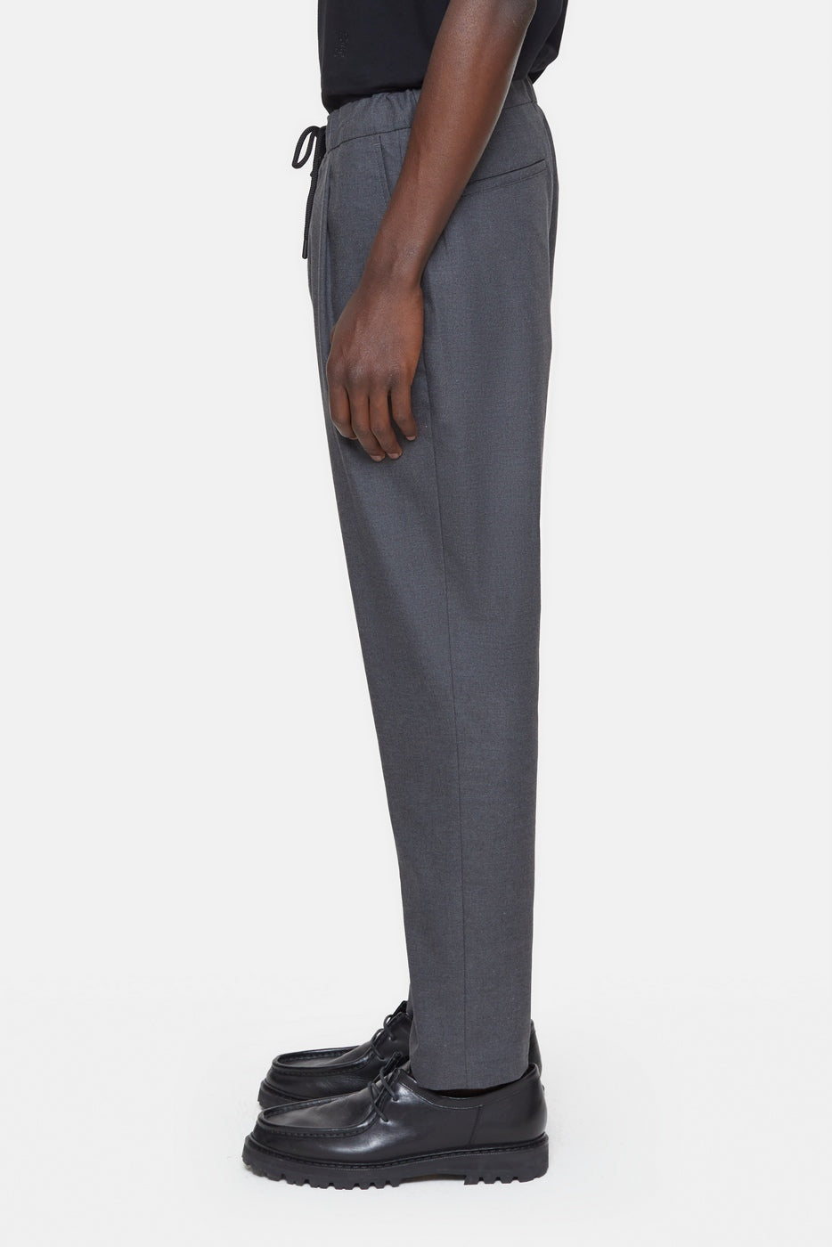 Pantalon Vigo Tapered - Dark Grey Melange - Homme