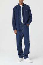 Jeans Springdale Relaxed - Dark Blue - Homme