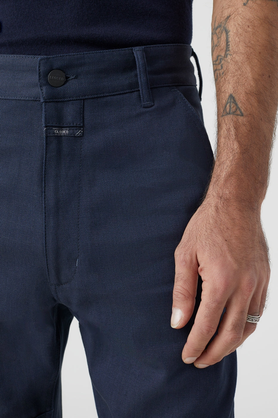 Jeans Workwear Pants - Dark Blue - Homme
