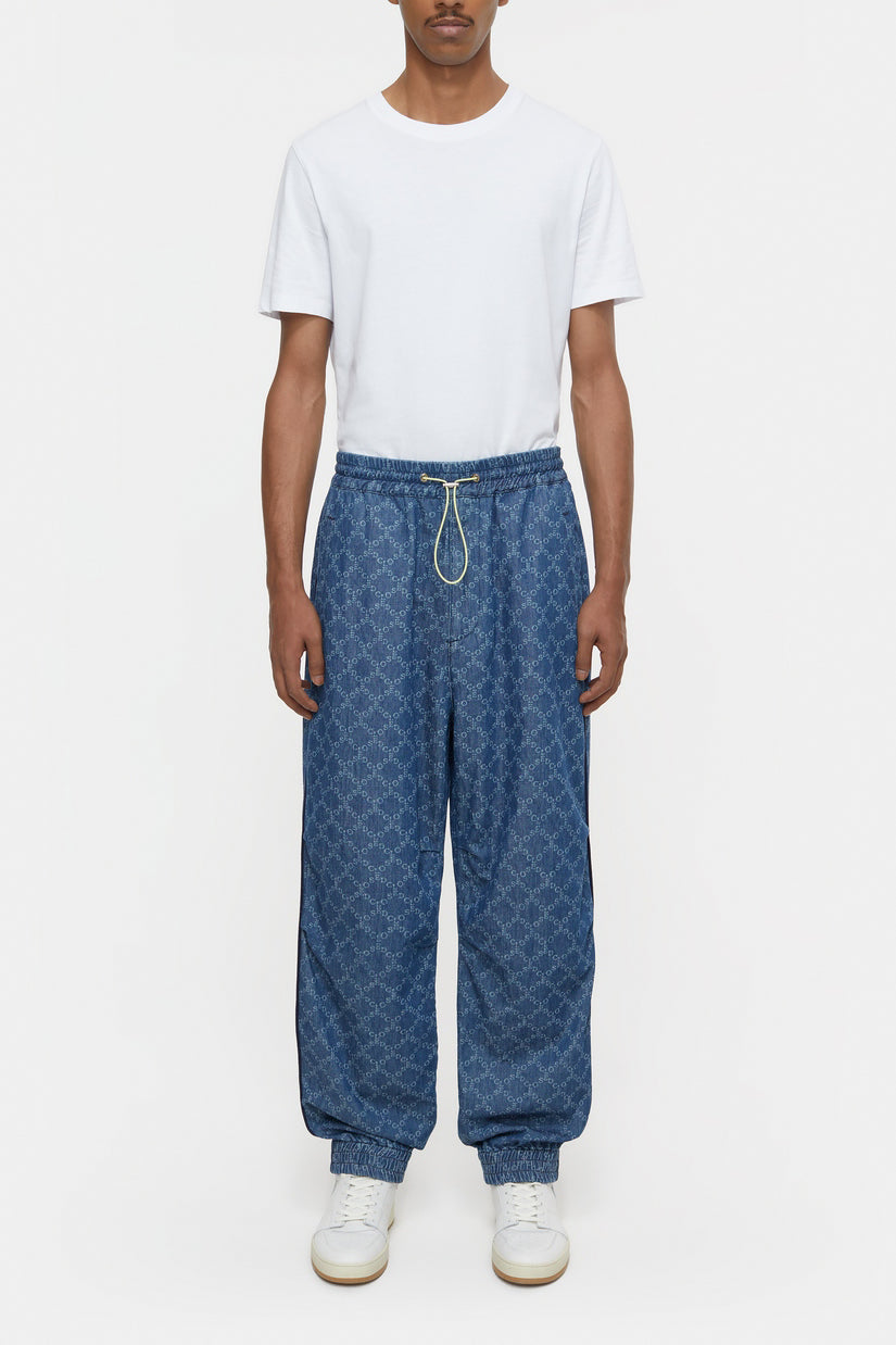 Jeans Track Suit Pants - Mid Blue - Homme