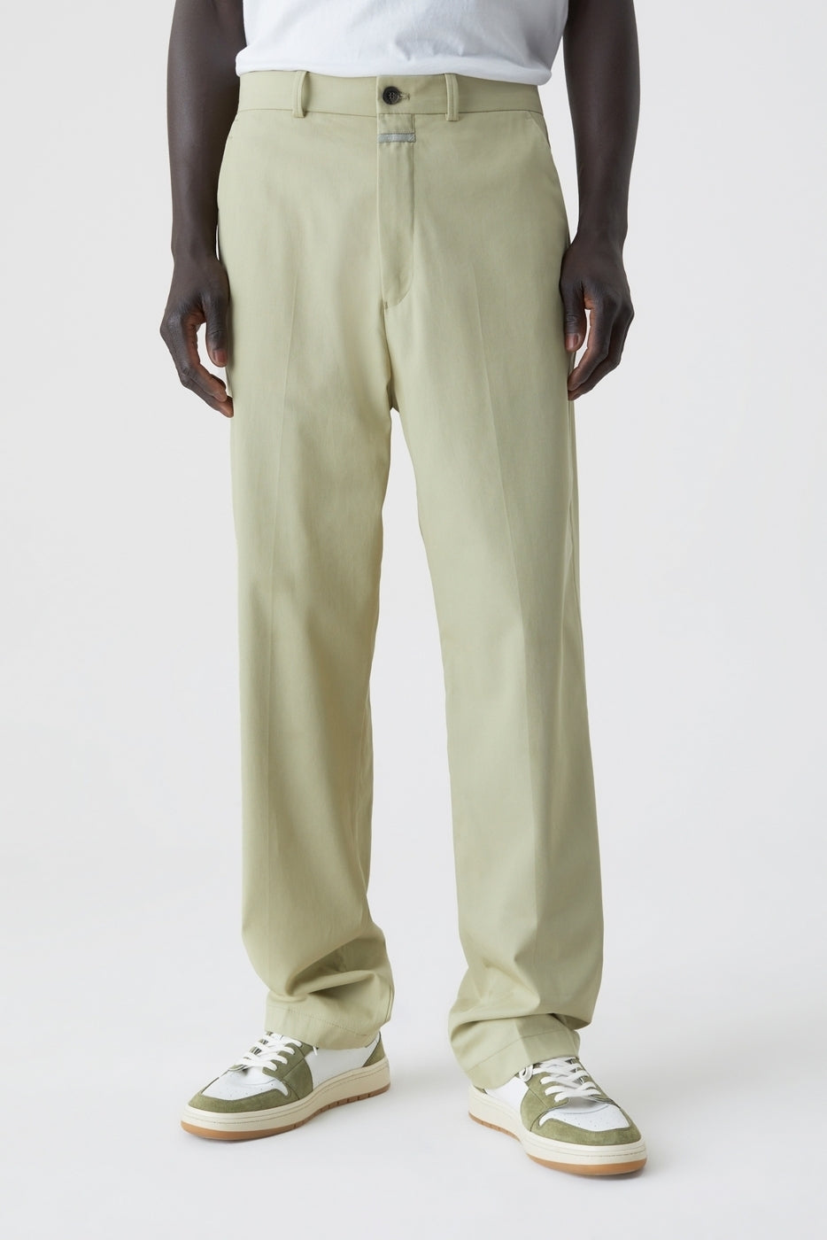 Pantalon Livington Wide - Light Moss Green - Homme