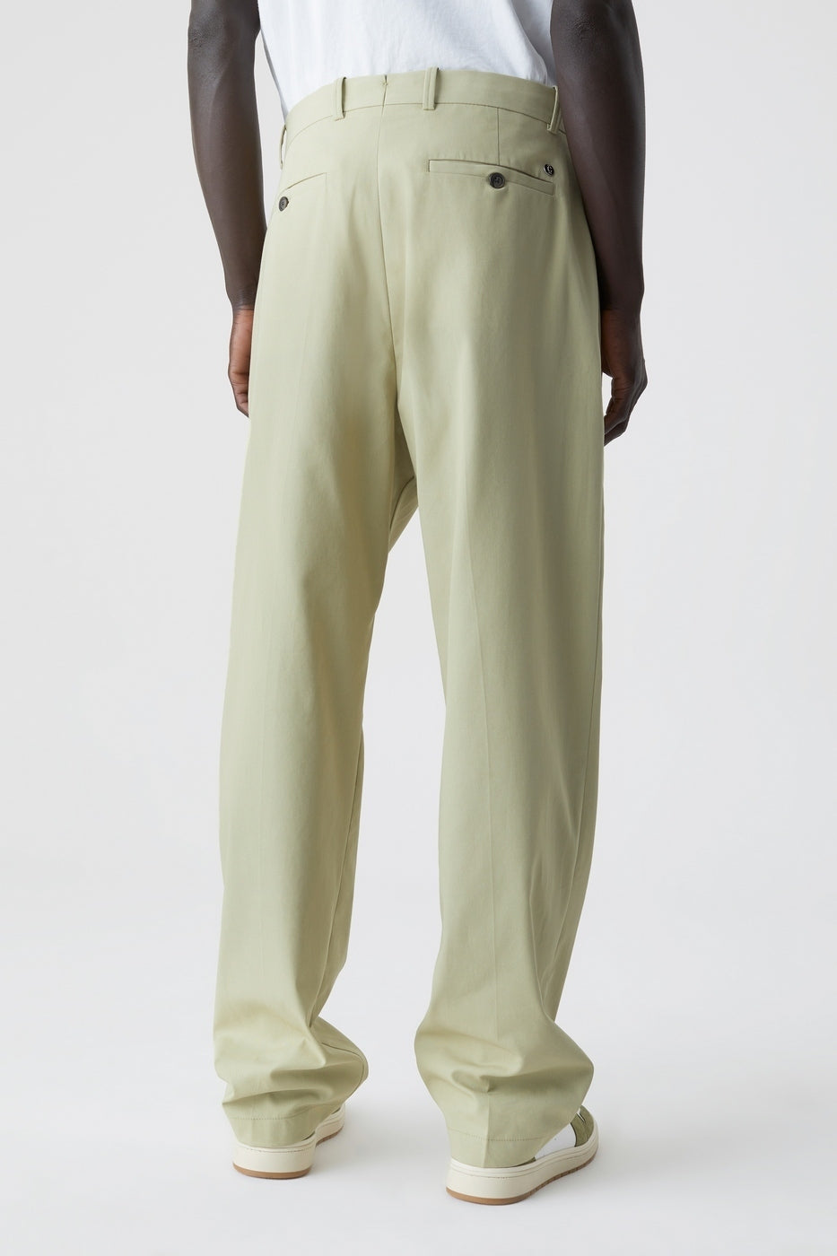 Pantalon Livington Wide - Light Moss Green - Homme