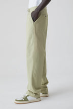 Pantalon Livington Wide - Light Moss Green - Homme