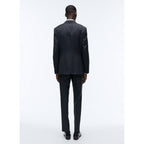 Fursac - Costume 2 Pièces Toile Grise Anthracite Unie - Anthracite