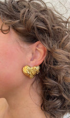 Boucles D'Oreilles Vintage Heart