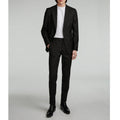 Fursac - Costume En Toile De Laine Noire