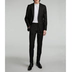 Fursac - Costume En Toile De Laine Noire