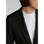 Fursac - Costume En Toile De Laine Noire