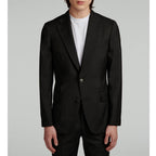 Fursac - Costume En Toile De Laine Noire