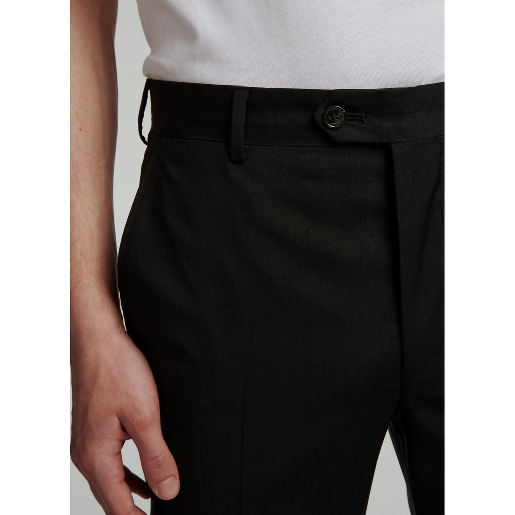 Fursac - Costume En Toile De Laine Noire