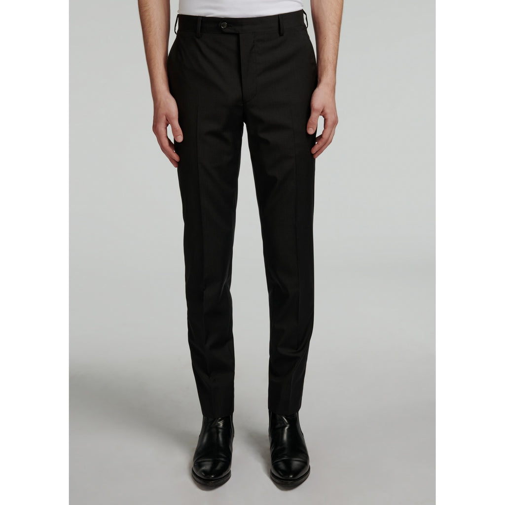 Fursac - Costume En Toile De Laine Noire