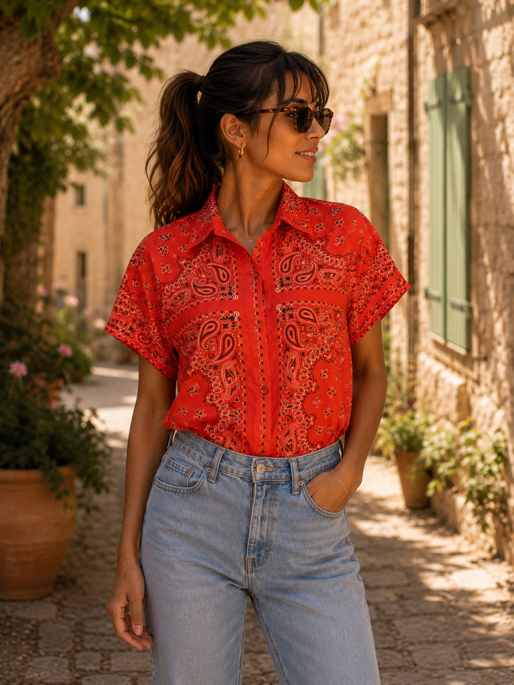 Chemise Bandita - Orange