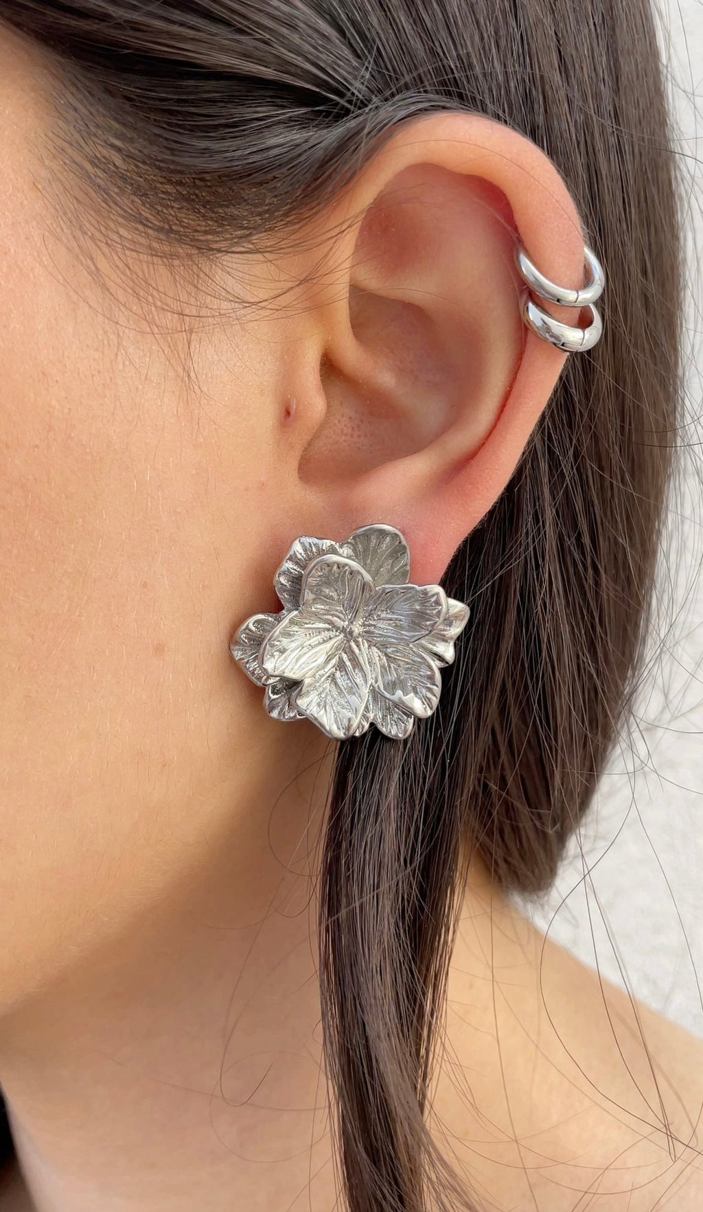 Boucles D'Oreilles Extra Bold Flower