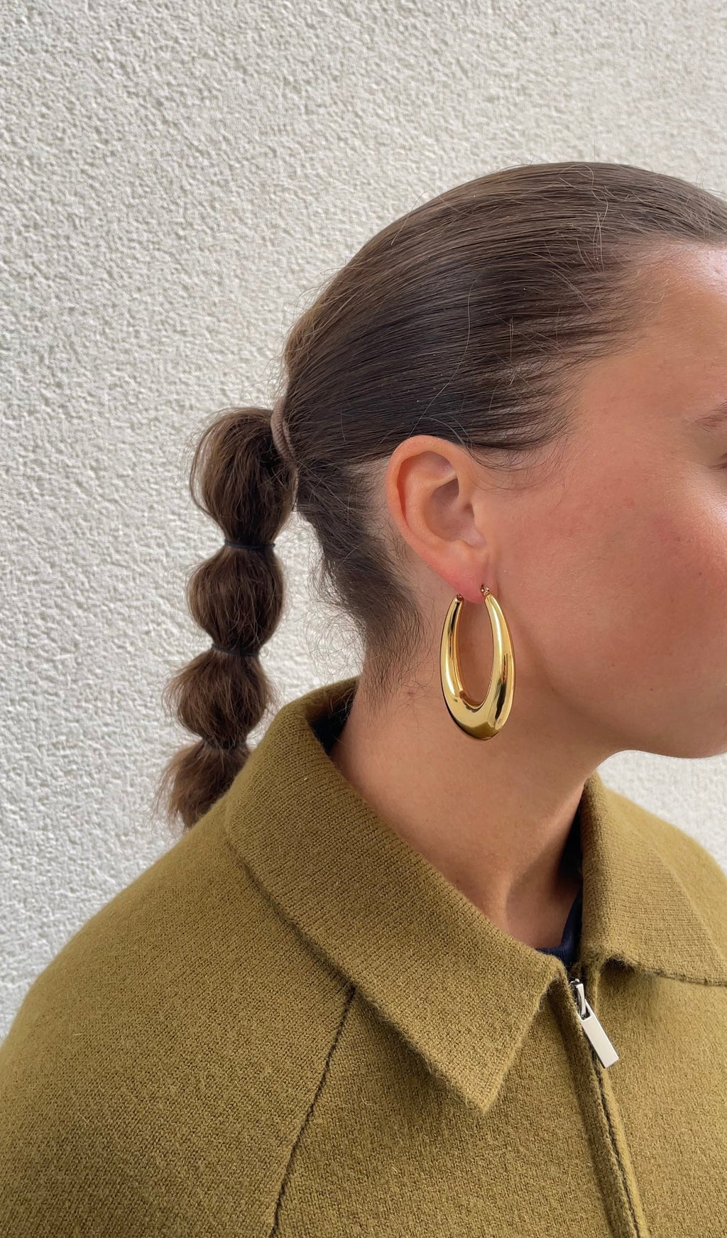 Boucles D'Oreilles Huge Oval