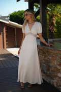 Robe Longue Gulia - Crème