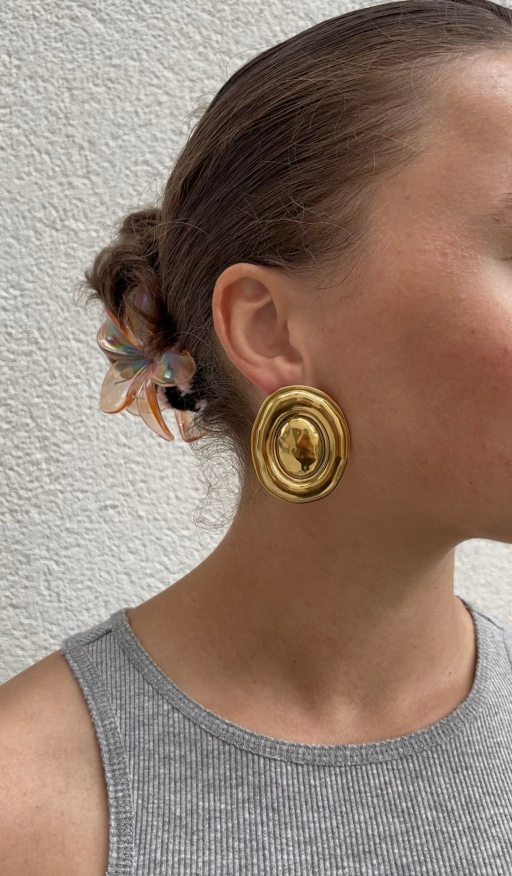 Boucles D'Oreilles Huge Shield
