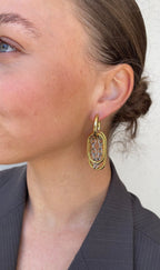 Boucles D'Oreilles Asymmetric Grunge