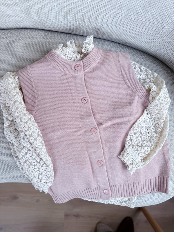 Gilet Sans Manches Rosa