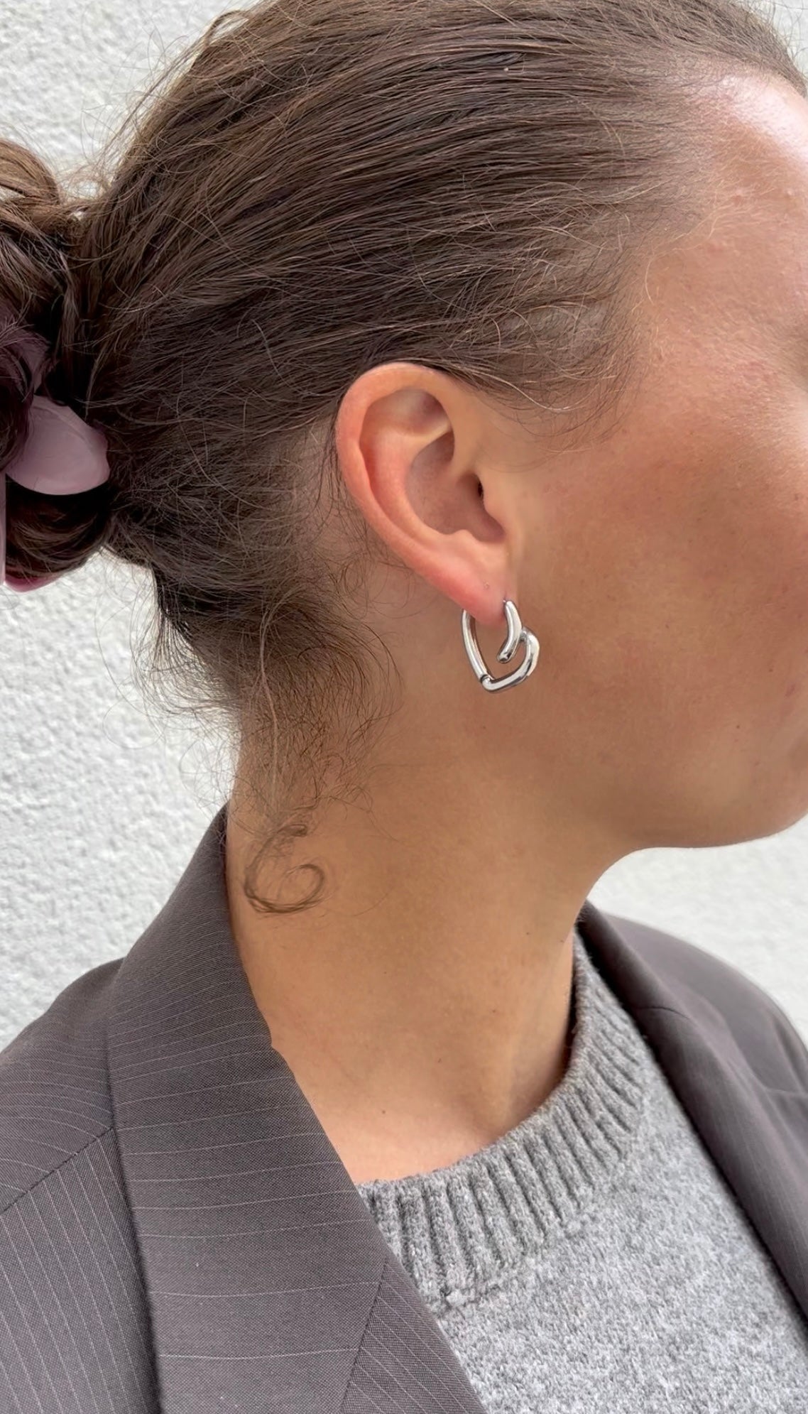 Boucles D'Oreilles Enroll Heart