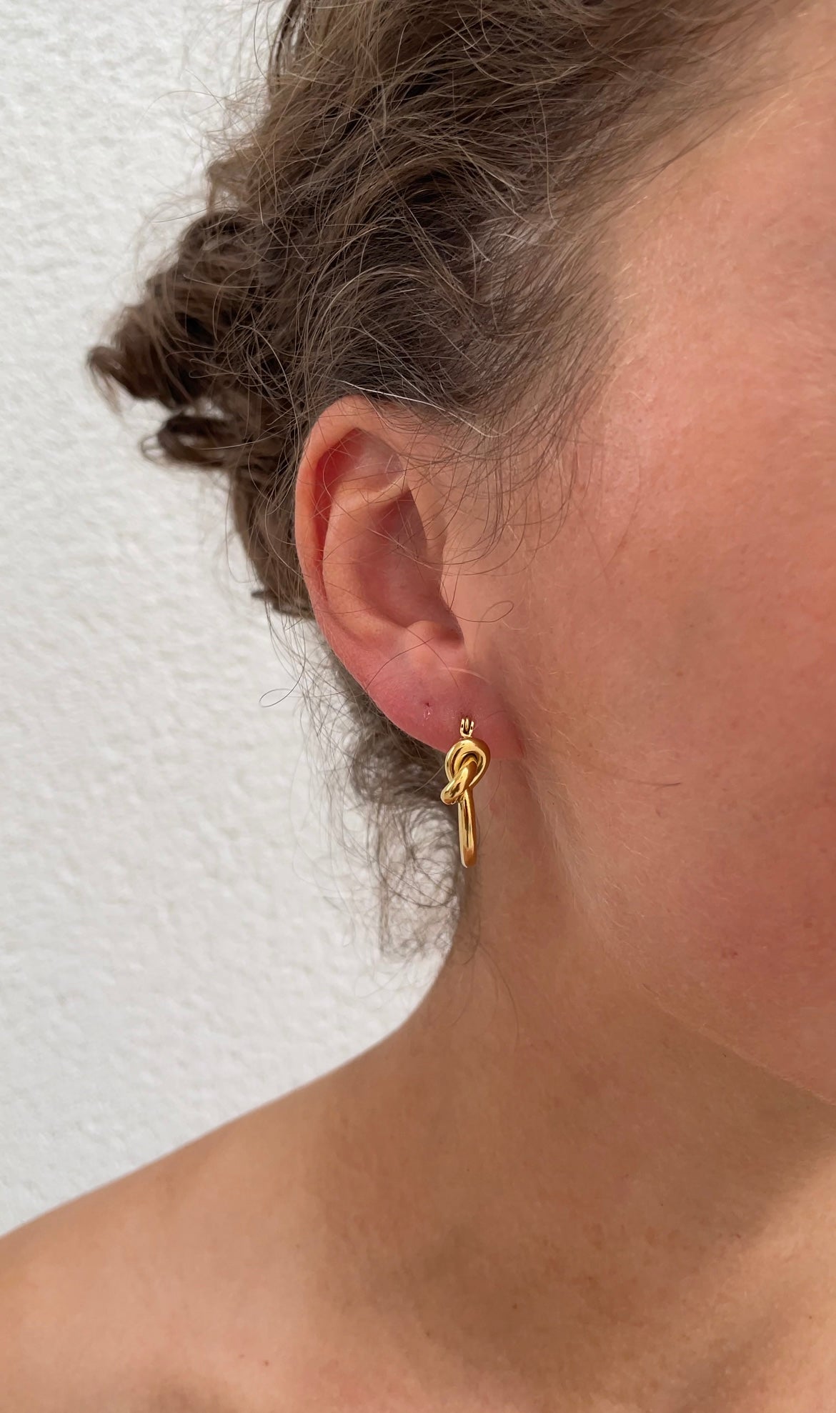 Boucles D'Oreilles Thin Knot