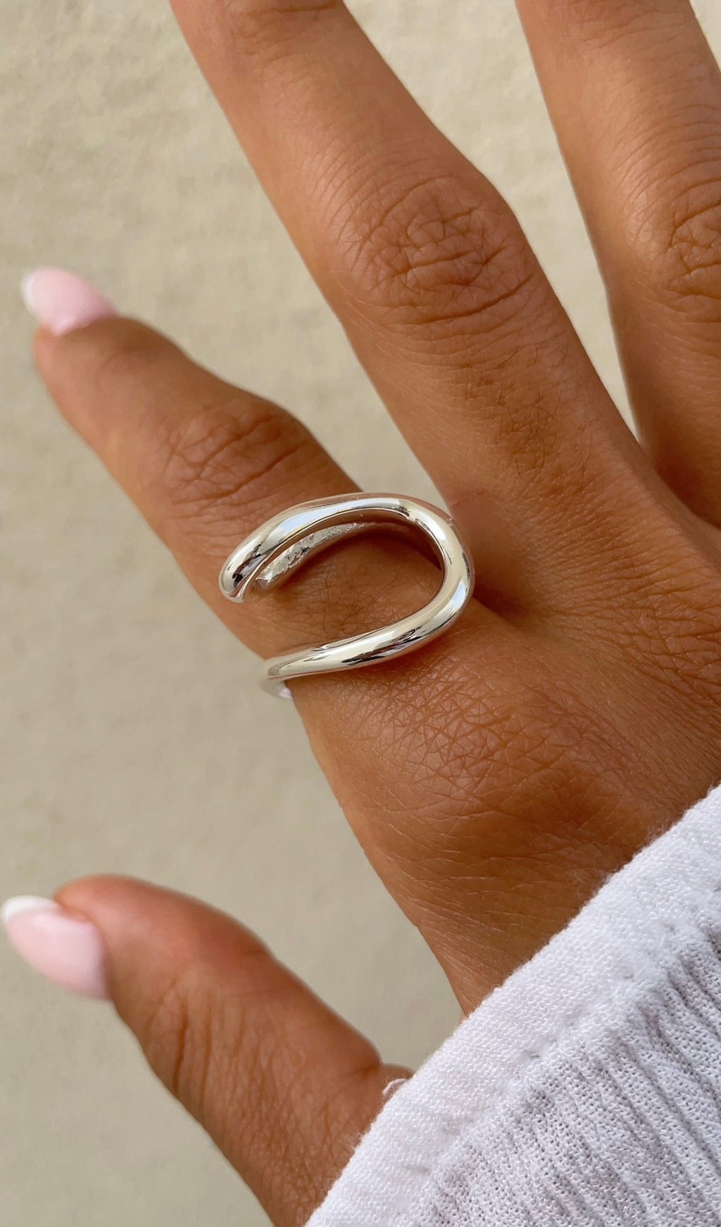 Bague Graphic Col