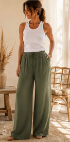 Pantalon Eden - Kaki