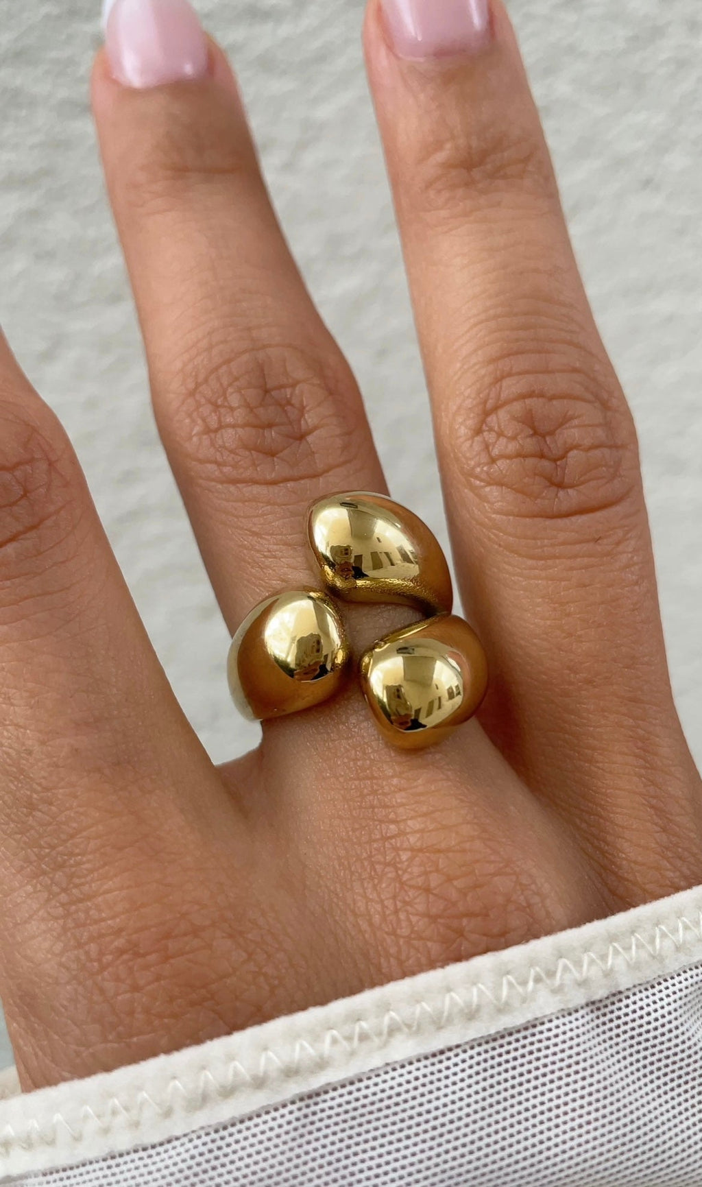 Bague Triple Drop