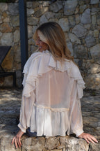 Blouse Fluide Laurette - Crème