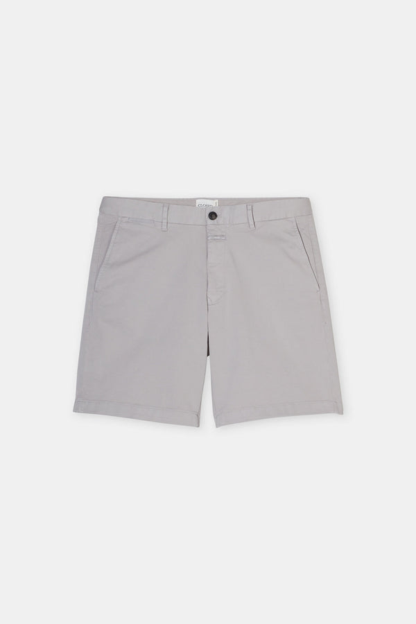Short Classic Chino - Chalk Grey - Homme