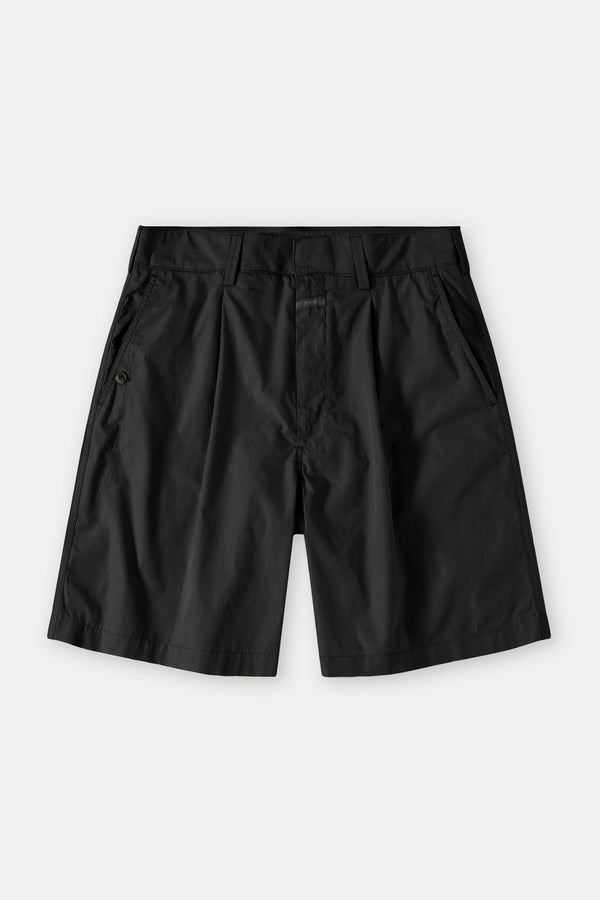 Short Pleated - Black - Homme