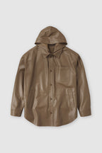 Chemise À Capuche - Teak Wood - Homme