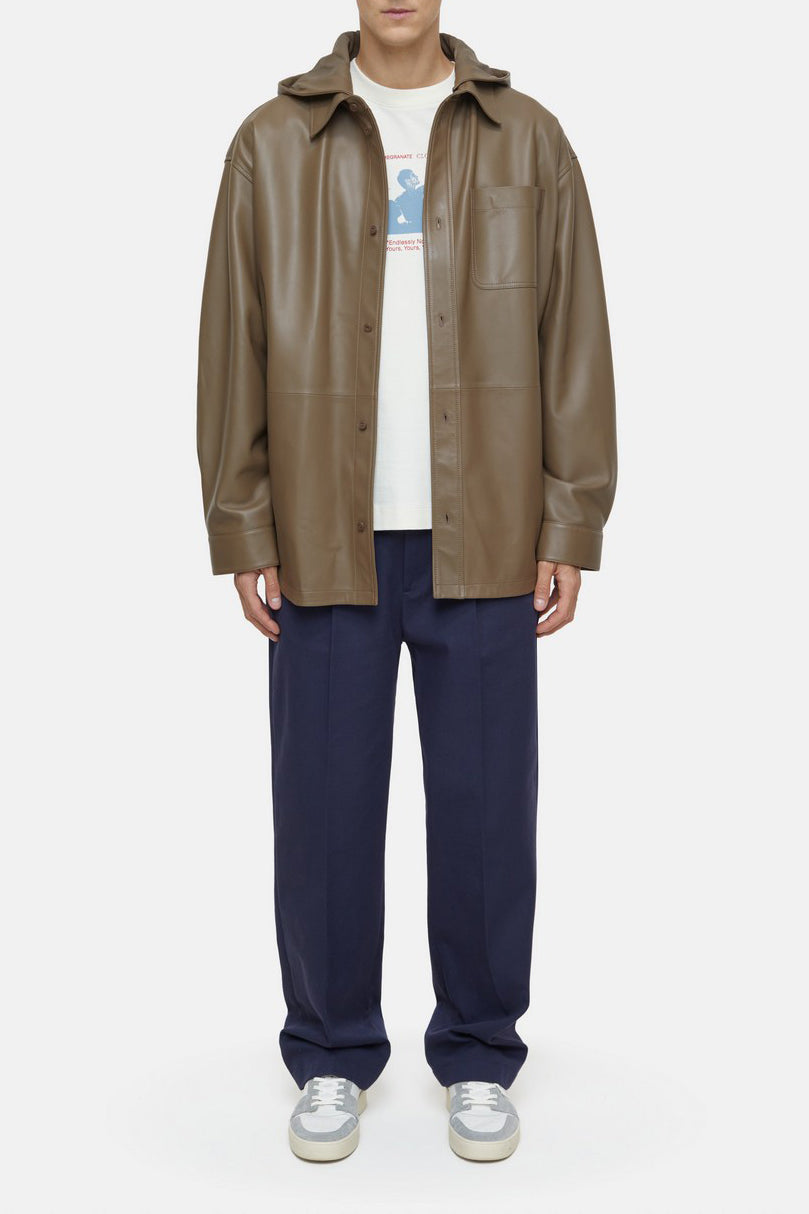Chemise À Capuche - Teak Wood - Homme
