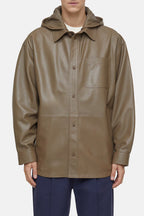 Chemise À Capuche - Teak Wood - Homme