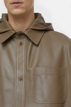 Chemise À Capuche - Teak Wood - Homme