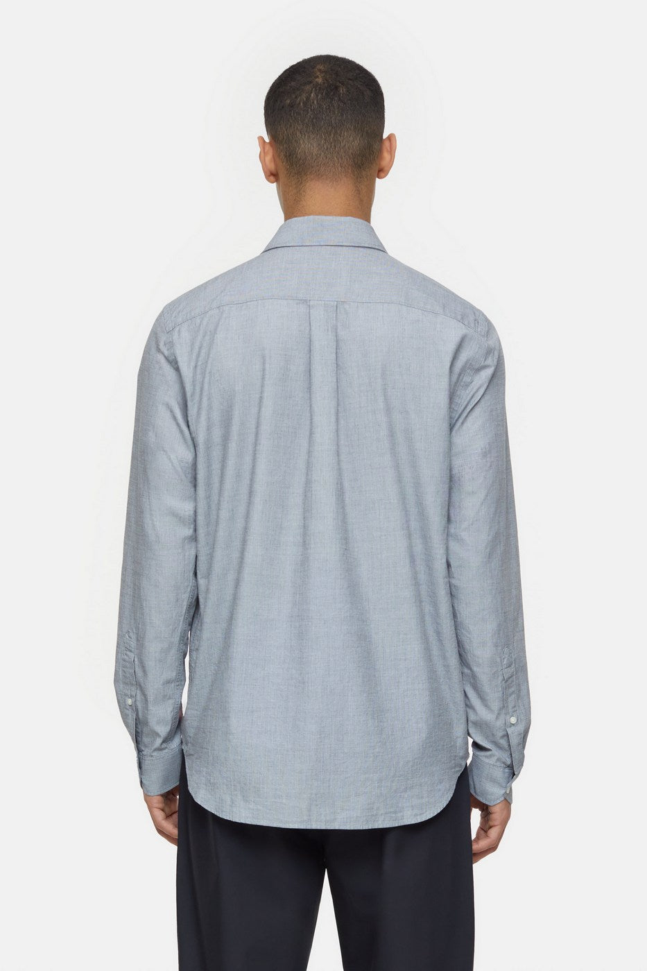 Chemise Basique - Grey Heather Melange - Homme