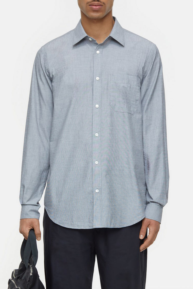 Chemise Basique - Grey Heather Melange - Homme
