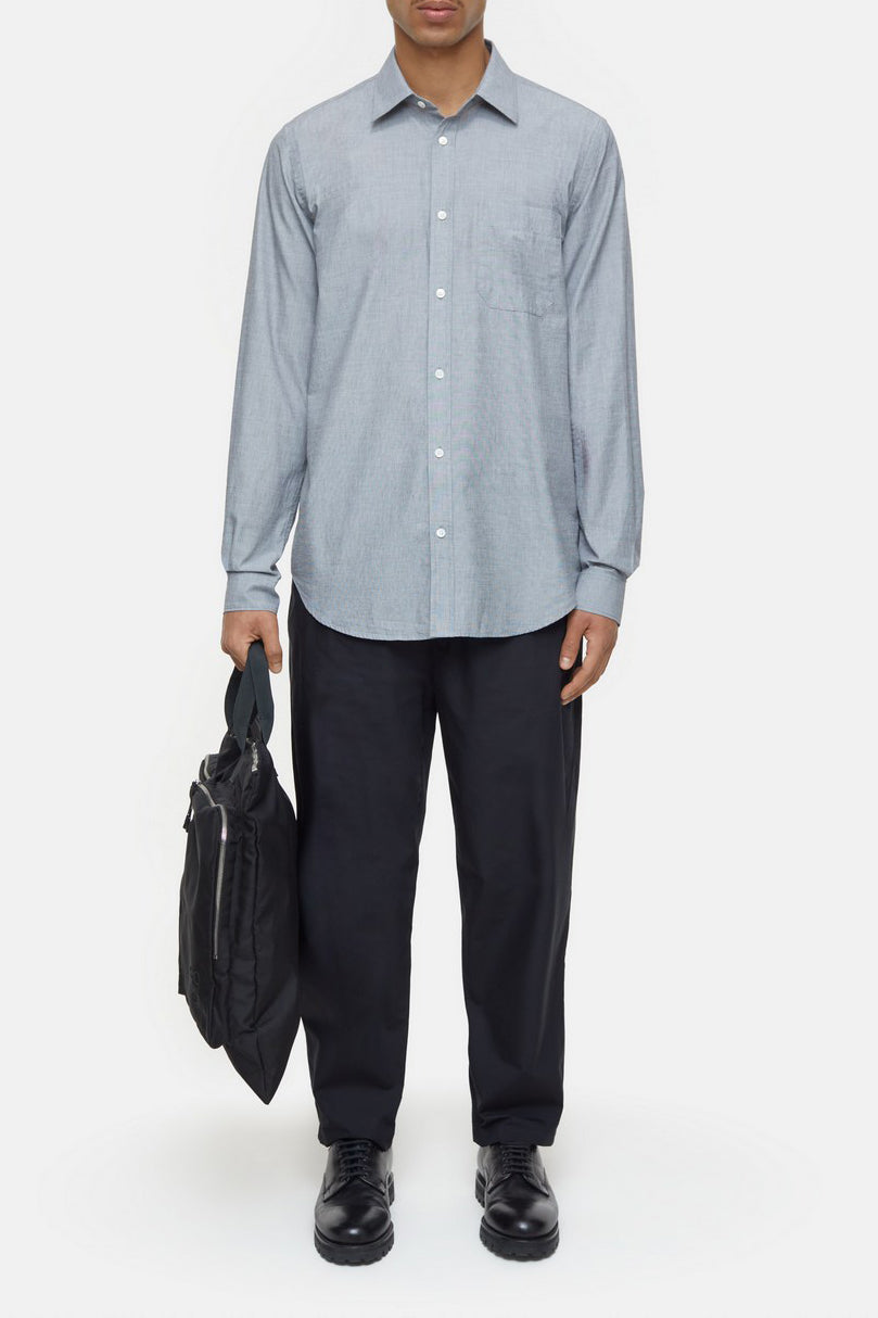 Chemise Basique - Grey Heather Melange - Homme