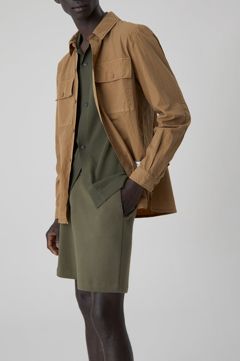 Chemise Utilitaire Avec Écussons Aux Coudes - Nutmeg - Homme