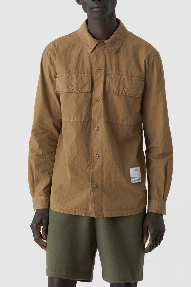 Chemise Utilitaire Avec Écussons Aux Coudes - Nutmeg - Homme
