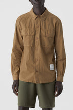 Chemise Utilitaire Avec Écussons Aux Coudes - Nutmeg - Homme