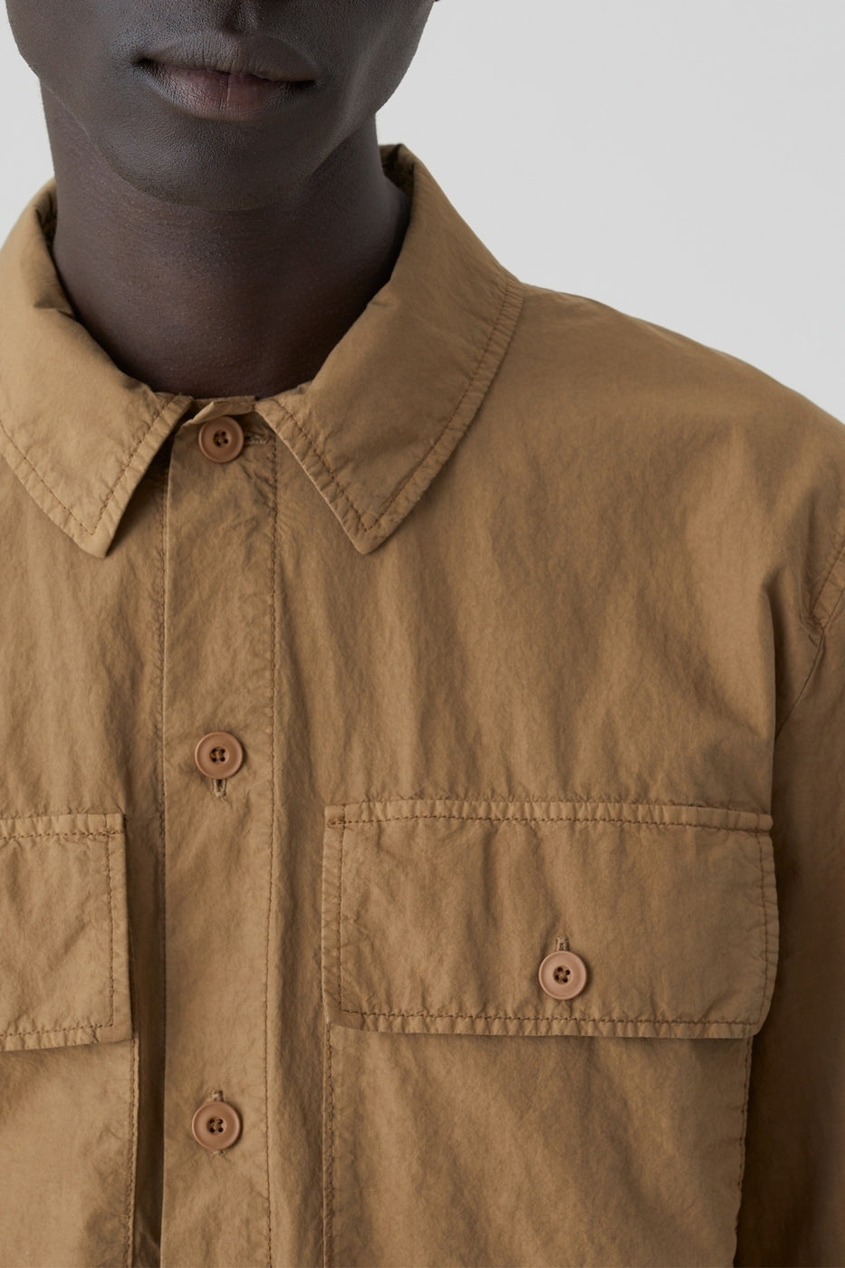 Chemise Utilitaire Avec Écussons Aux Coudes - Nutmeg - Homme