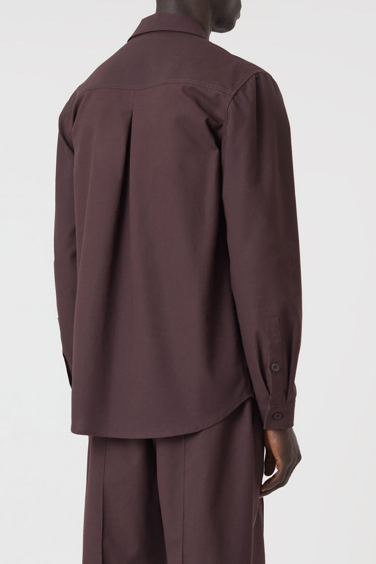 Chemise Utilitaire - Fig Purple - Homme